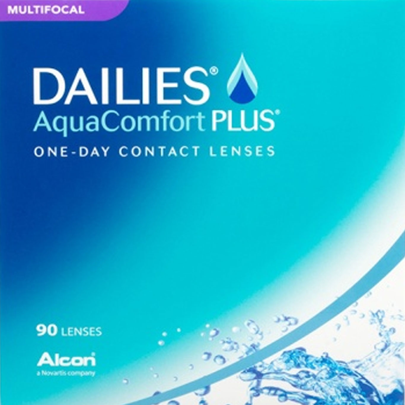 DAILIES® AQUACOMFORT PLUS® - MULTIFOCAL (90 Pack)