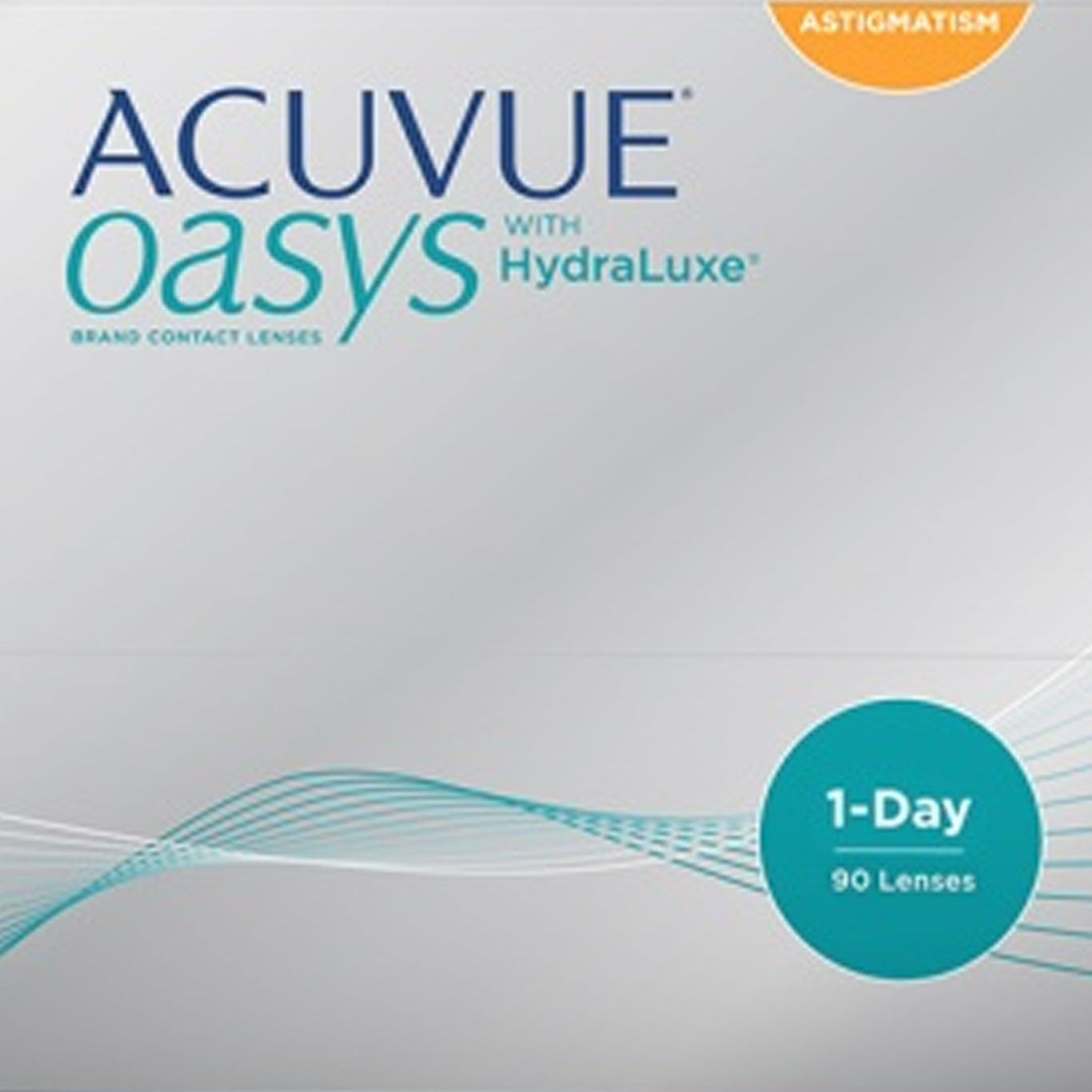 ACUVUE® OASYS 1‐Day with HydraLuxe® Technology for ASTIGMATISM (90 pack)