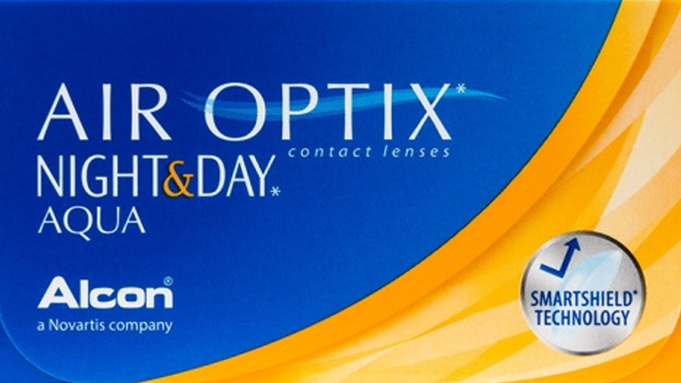 AIR OPTIX® NIGHT & DAY® AQUA - 1 Month (6 Pack)